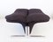 Sandwich Lounge Chair with Ottoman by Ammannati & Vitelli for Brunati, Set of 2 20