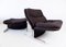 Sandwich Lounge Chair with Ottoman by Ammannati & Vitelli for Brunati, Set of 2, Image 9