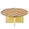 Sediment Coffee Table in Giallo by Reale Studio Besau-Marguerre for Favius, Image 1