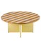 Table Basse Sediment en Giallo par Reale Studio Besau-Marguerre pour Favius 1