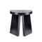 Portoa Stool in Black Stained Oak by Christian Haas for Favius, Image 4