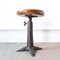 Vintage Stool from Singer, 1930s 3