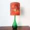 Green Glass Table Lamp from Marinha Grande, 1960s 4