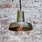 Vintage Industrial Solid Brass Factory Pendant Lamp, Image 4