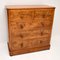 Large Antique Victorian Satinwood Chest of Drawers, Image 1