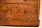 Cassettiera vittoriana antica in legno satinato, Immagine 9