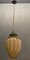 Vintage Glass Pendant Lamp, 1960s 8