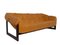 MP-091 Sofa in Leather and Hardwood by Percival Lafer, Brazil, 1960s 2