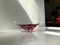 Pinke Vintage Murano Glasschale von Seguso, 1960er 2
