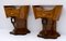 Art Deco Tables in Burr Walnut, Italy, 1920s, Set of 2, Image 6
