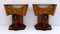 Art Deco Tables in Burr Walnut, Italy, 1920s, Set of 2, Image 1