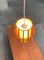 Lámpara colgante Cocoon Mid-Century de madera, Imagen 19