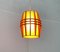Lámpara colgante Cocoon Mid-Century de madera, Imagen 4