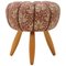 Mid-Century Footstool by Jindřich Halabala, 1958, Image 1