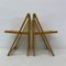 Folding Chairs by Aldo Jacober for Alberto Bazzani, 1960s, Set of 2 25