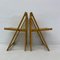 Folding Chairs by Aldo Jacober for Alberto Bazzani, 1960s, Set of 2, Image 25