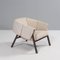 Okumi Cream Leather Armchairs by Studio Catoir for Ligne Roset, Set of 2 9