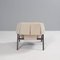 Okumi Cream Leather Armchairs by Studio Catoir for Ligne Roset, Set of 2 6