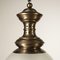 Brass and Glass Lamp in the Style of Luigi Caccia Dominioni, Italy, 1960s 4