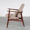 Easy Chair by Louis Van Teeffelen for WéBé, Netherlands, 1950s 4