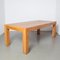 Solid Oak Table by Henk Vos Linteloo Vnu 1