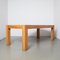 Solid Oak Table by Henk Vos Linteloo Vnu 2
