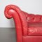 Fauteuil Rouge en Cuir 10