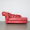 Red Leather Lounge Chair, Image 2