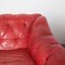 Red Leather Lounge Chair, Image 9