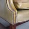 Green Leather Wingback Armchair 13