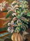 Bouquet di fiori, XX secolo, olio su tela, Immagine 3