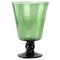 Vaso in cristallo verde, XX secolo, Immagine 1