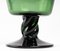 Vase en Cristal Vert, 20ème Siècle 2