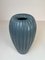 Blue Floor Vase by Vicke Lindstrand, 1950s, Sweden 4