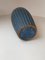 Jarrón de pie azul de Vicke Lindstrand, años 50, Sweden, Imagen 9