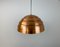 T325/450 Copper Ceiling Lamp by Hans-Agne Jakobsson, Sweden, 1960s 4