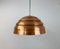 T325/450 Copper Ceiling Lamp by Hans-Agne Jakobsson, Sweden, 1960s 2