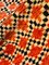 Marokkanische Berber des orangefarbenen Entwurfs des 20. Jahrhunderts 8