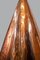 Lámparas colgantes danesas de cobre martillado de ES Horn Aalestrup, años 50. Juego de 2, Imagen 4