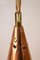 Lámparas colgantes danesas de cobre martillado de ES Horn Aalestrup, años 50. Juego de 2, Imagen 11