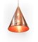 Lámparas colgantes danesas de cobre martillado de ES Horn Aalestrup, años 50. Juego de 2, Imagen 7