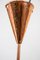 Lámparas colgantes danesas de cobre martillado de ES Horn Aalestrup, años 50. Juego de 2, Imagen 10