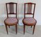 Art Deco Chairs in Solid Mahogany, Early 20th Century, Set of 2 1