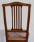 Art Deco Chairs in Solid Mahogany, Early 20th Century, Set of 2 26