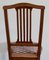 Art Deco Chairs in Solid Mahogany, Early 20th Century, Set of 2, Image 26