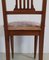 Art Deco Chairs in Solid Mahogany, Early 20th Century, Set of 2 27