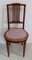 Art Deco Chairs in Solid Mahogany, Early 20th Century, Set of 2, Image 4