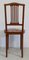 Art Deco Chairs in Solid Mahogany, Early 20th Century, Set of 2, Image 25