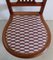 Art Deco Chairs in Solid Mahogany, Early 20th Century, Set of 2 12