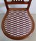 Art Deco Chairs in Solid Mahogany, Early 20th Century, Set of 2, Image 12